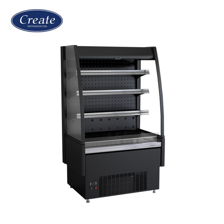 Semi Multidecks Complete Machine for Mini Market Refrigerator Open Display Cooler