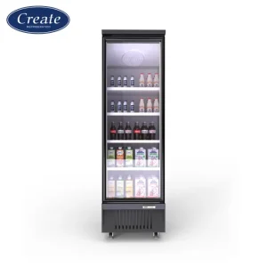 glass door refrigerator