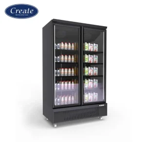 glass door refrigerator