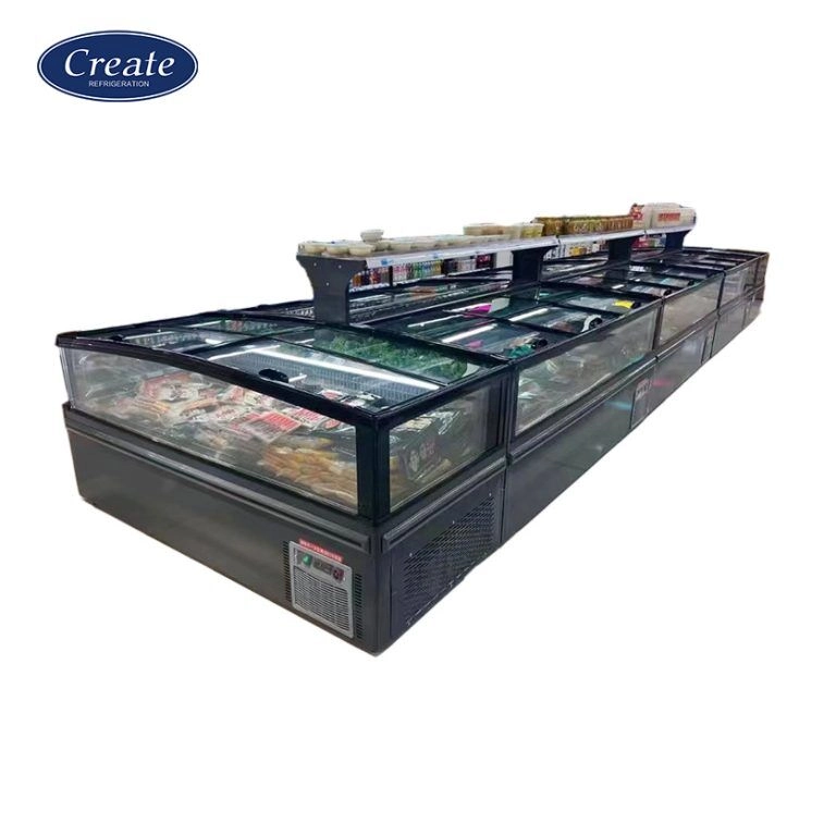 Island Freezers: How to Boost Supermarket Sales with Superior Visibility and Convenience插图1 Single-Island Freezers