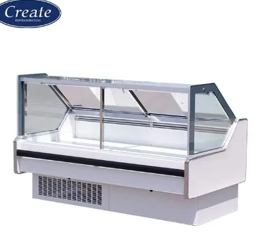 How do professionals maintain odor-free commercial display freezers in 2026?插图2 white cooler for meat and cooked food