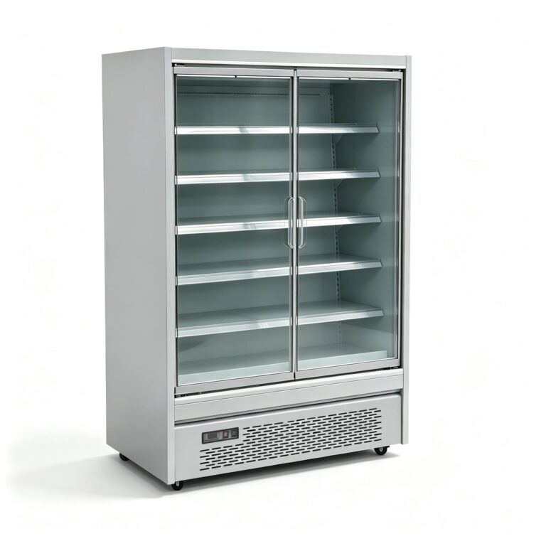 Commercial Heavy Duty Straight Glass Deli Showcase Counter Chiller Refrigerator for Supermarket