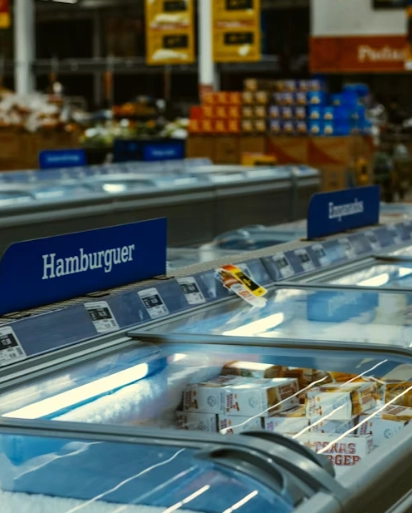 How Commercial Display Freezer Design Impacts Cooling Speed