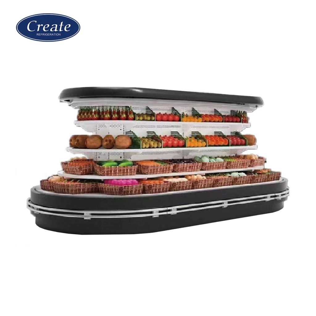 Commercial Vegetable & Fruits Display Refrigerator