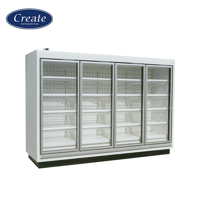 Commercial Glass Door Upright Freezer