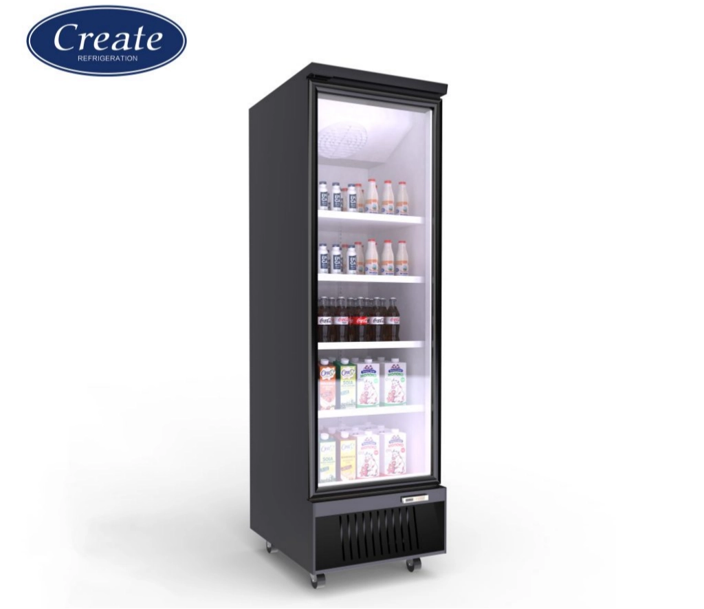 Beyond the Surface: Professional Protocols for Deep Sanitization and Mold Remediation in Commercial Refrigeration插图 glass door commercial refrigeration equipment