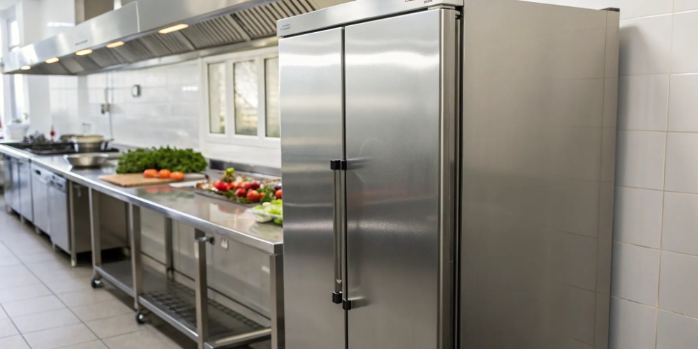 How Refrigeration and Strict Standards are Transforming Restaurant Food Safety插图1 a restaurant freezer