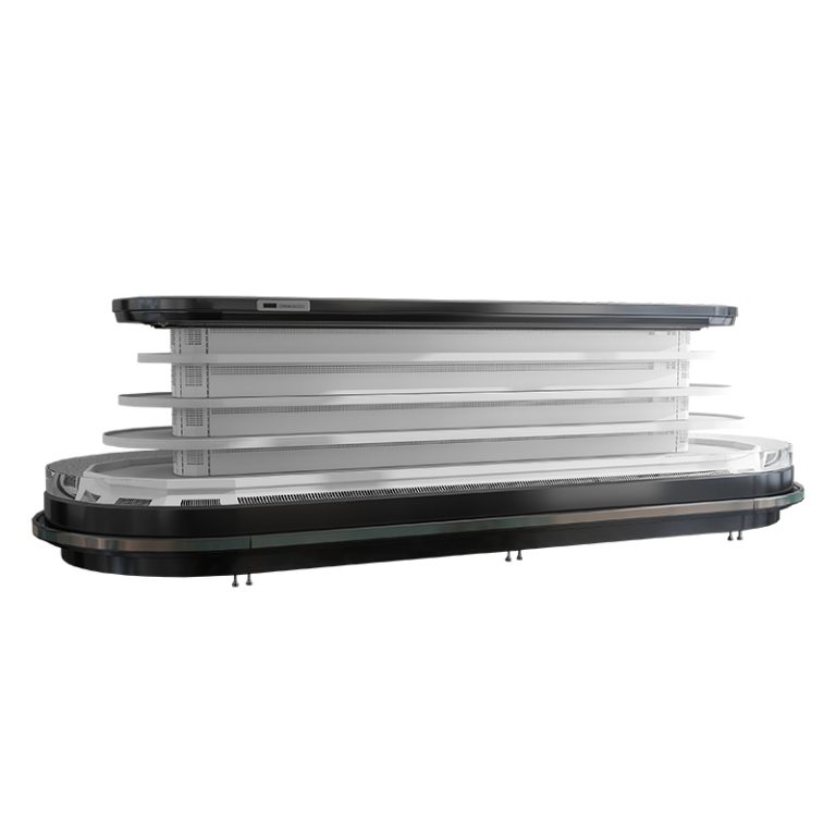 Commercial Vegetable & Fruits Display Refrigerator Showcase for Supermarket