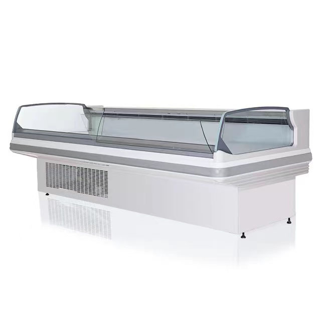 Supermarket Meat Display Fridge Vommercial Meat Refrigerator Self Service Meat Counter
