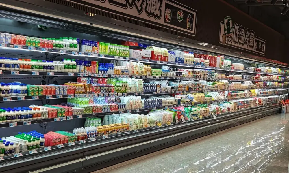 How Dual Air Curtains Reduce Cold Air Loss in Multideck Open Chillers插图 multideck open chillers