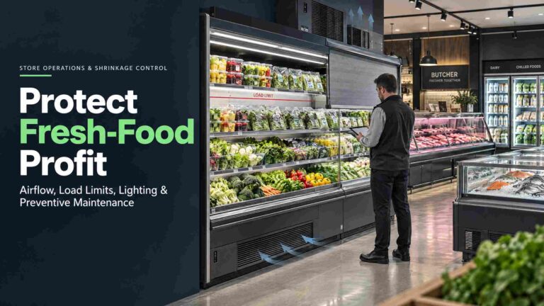 Planning the Cold Chain in a Mid-to-Large Supermarket: Practical Rules for Fresh Zones, Perimeter Rings and Frozen Islands